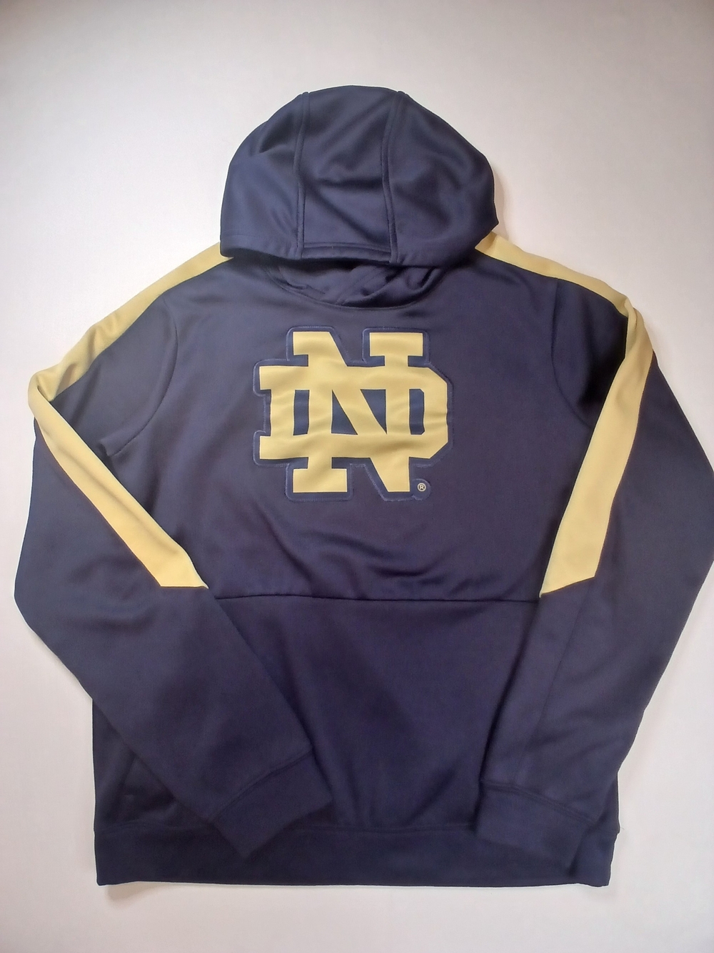 GEN2 Notre Dame Navy & Gold Pullover Hoodie..XL